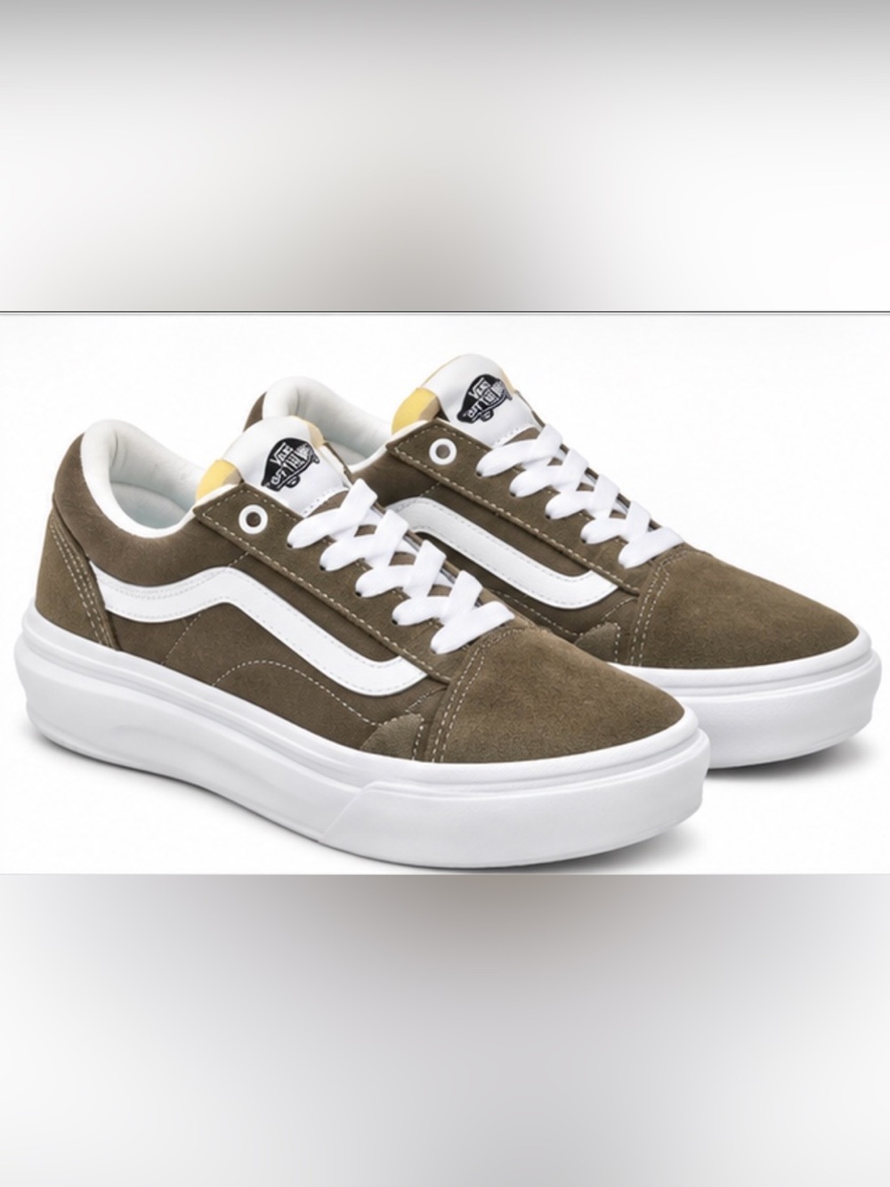 Vans Old Skool Overt CC Walnut Platform Sneakers